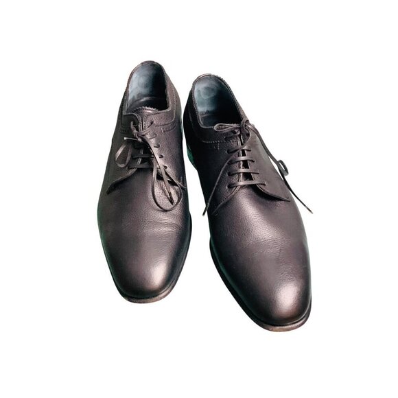 Salvatore Ferragamo men’s shoes black size 6 exceptional condition - Picture 1 of 8